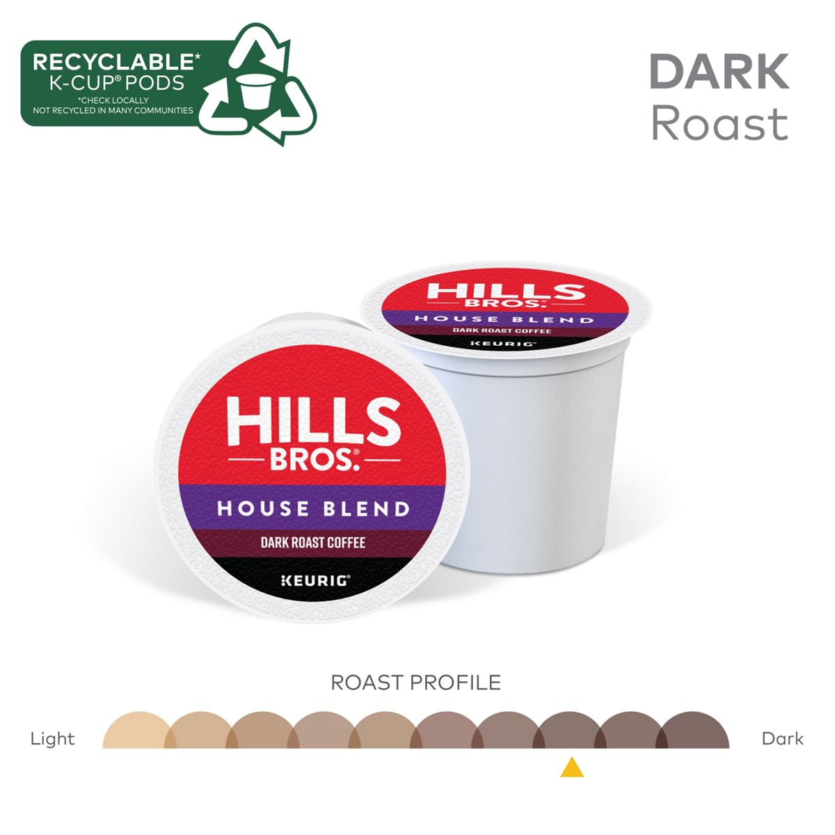 Hills Bros. House Blend Coffee K-Cup Pods