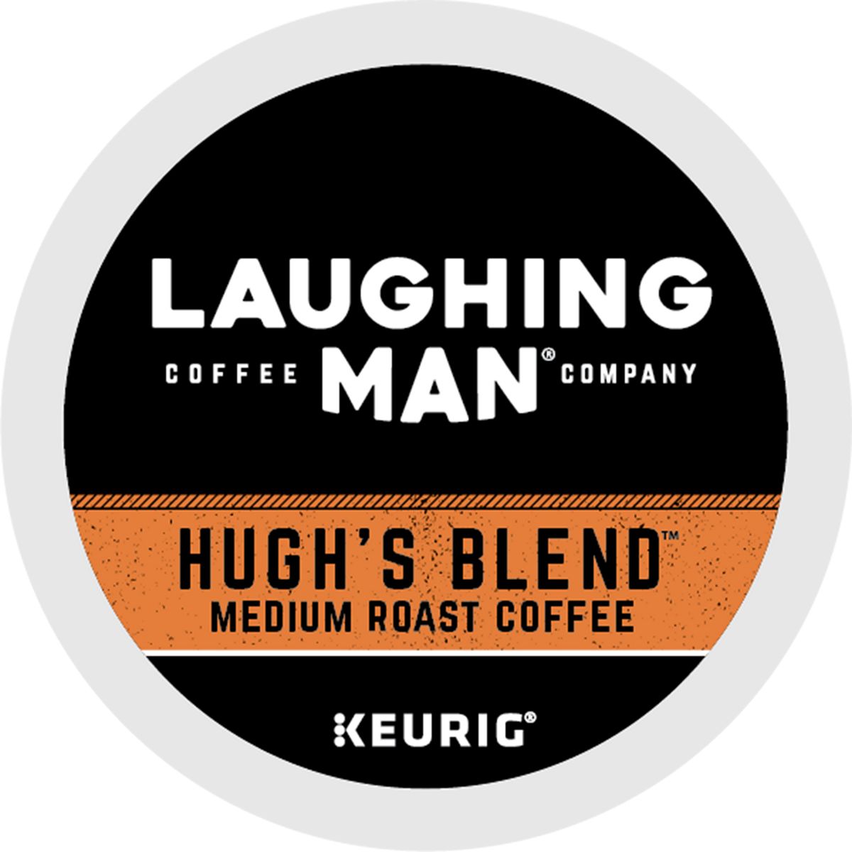Laughing Man Hugh's Blend Coffee K-Cup Pods