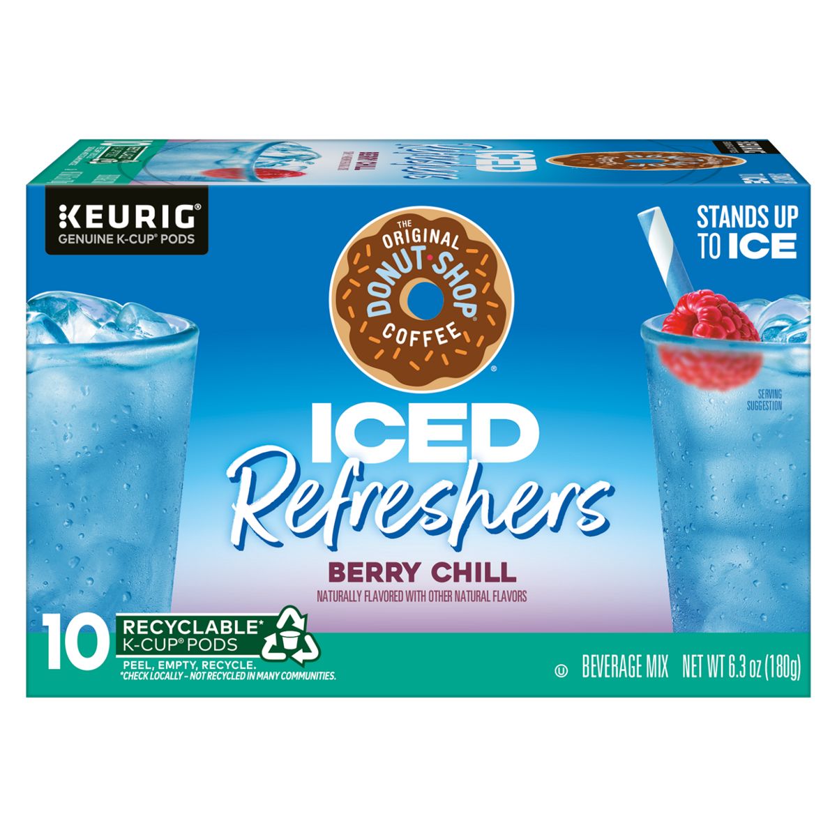 The Original Donut Shop Berry Chill Iced Refresher K-Cup Pods