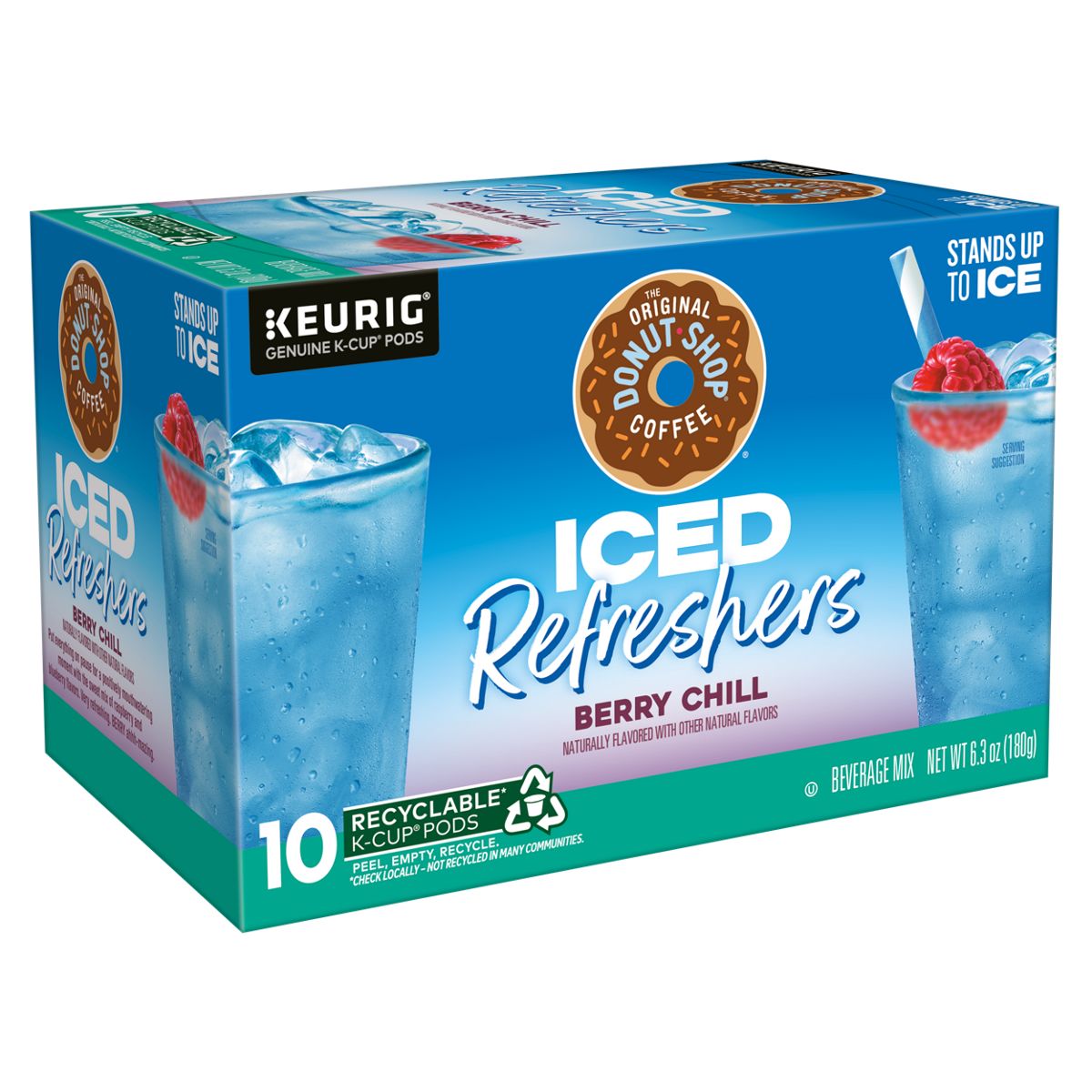 The Original Donut Shop Berry Chill Iced Refresher K-Cup Pods
