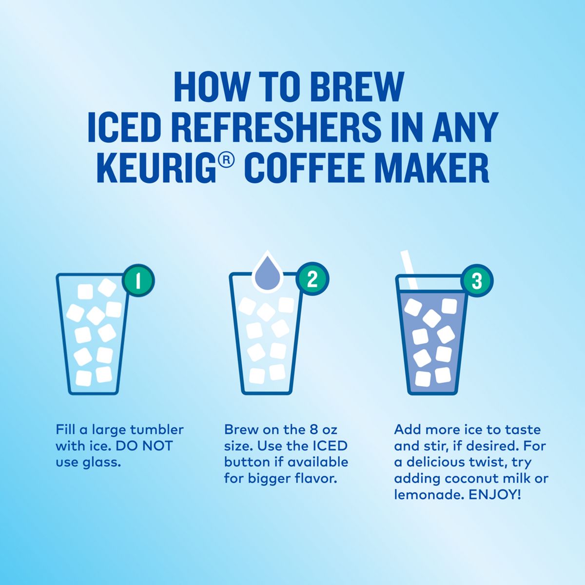 The Original Donut Shop Berry Chill Iced Refresher K-Cup Pods