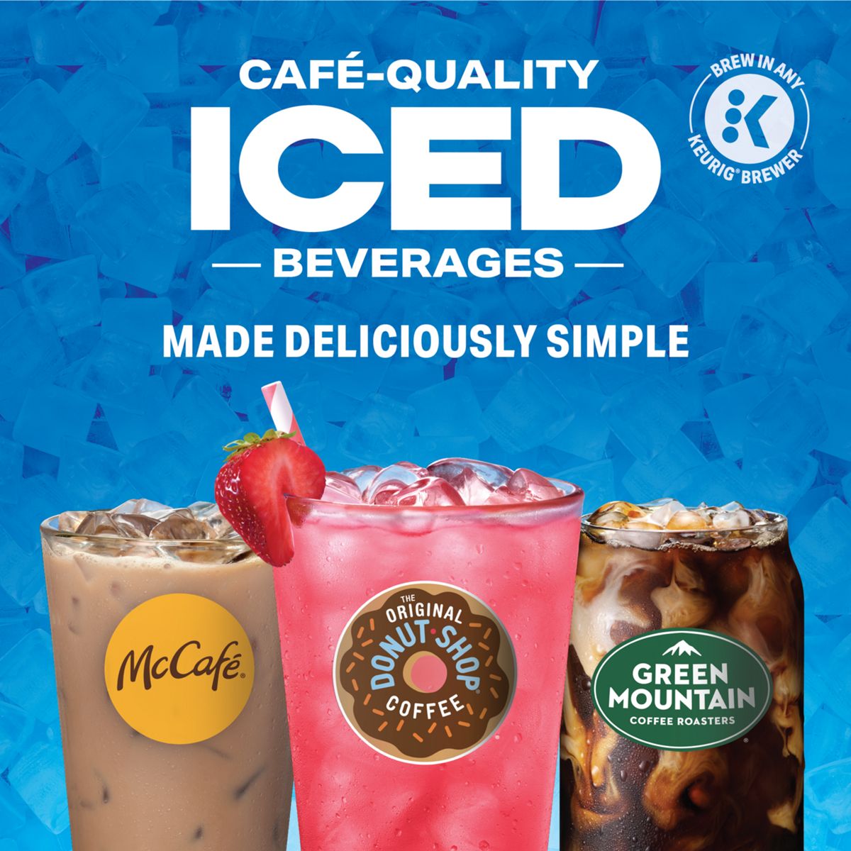 The Original Donut Shop Berry Chill Iced Refresher K-Cup Pods