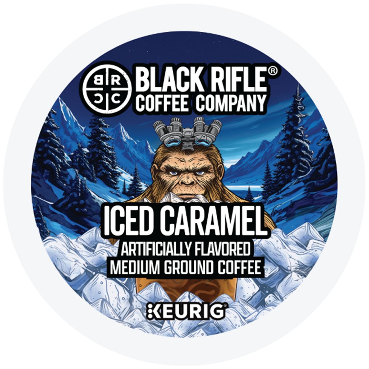 Black Rifle Coffee Company Iced Caramel Coffee K-Cup Pods