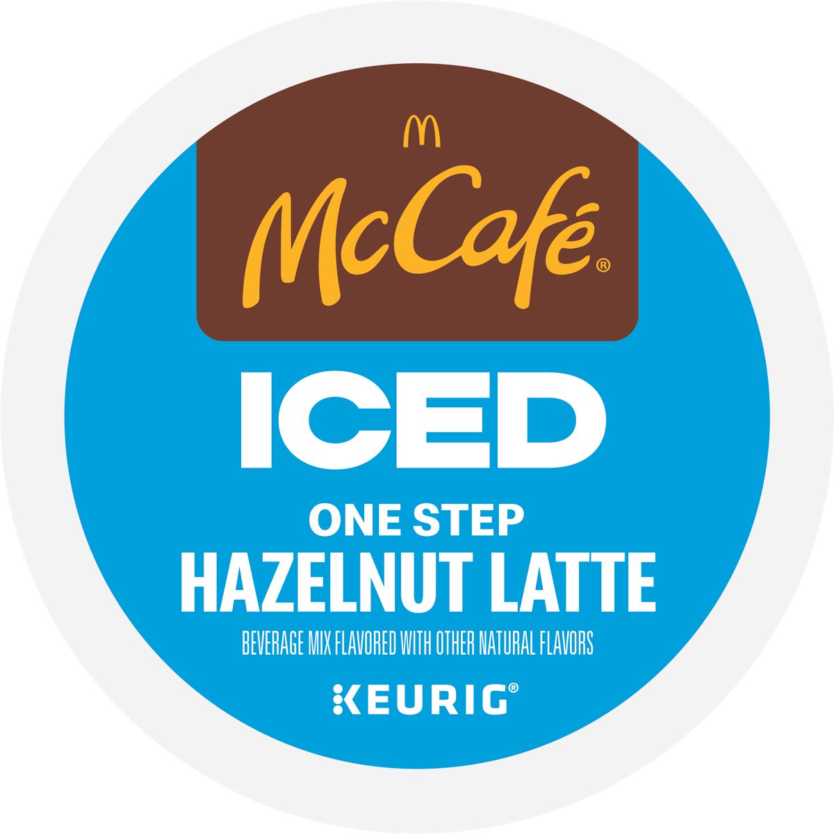 McCafe ICED Hazelnut Latte K-Cup Pods