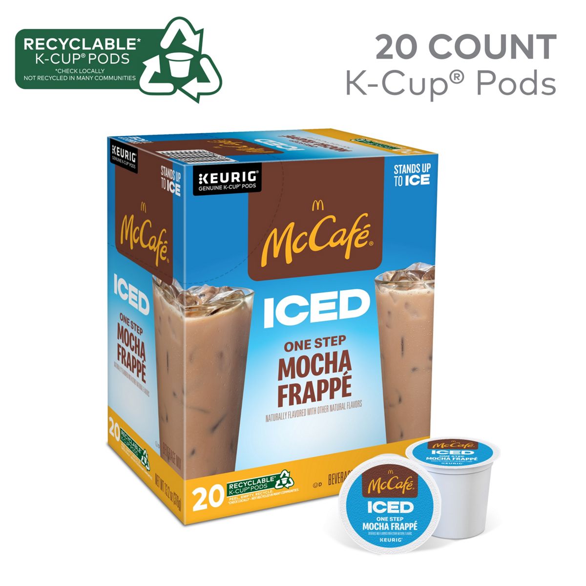 McCafe ICED Mocha Frappe K-Cup Pods