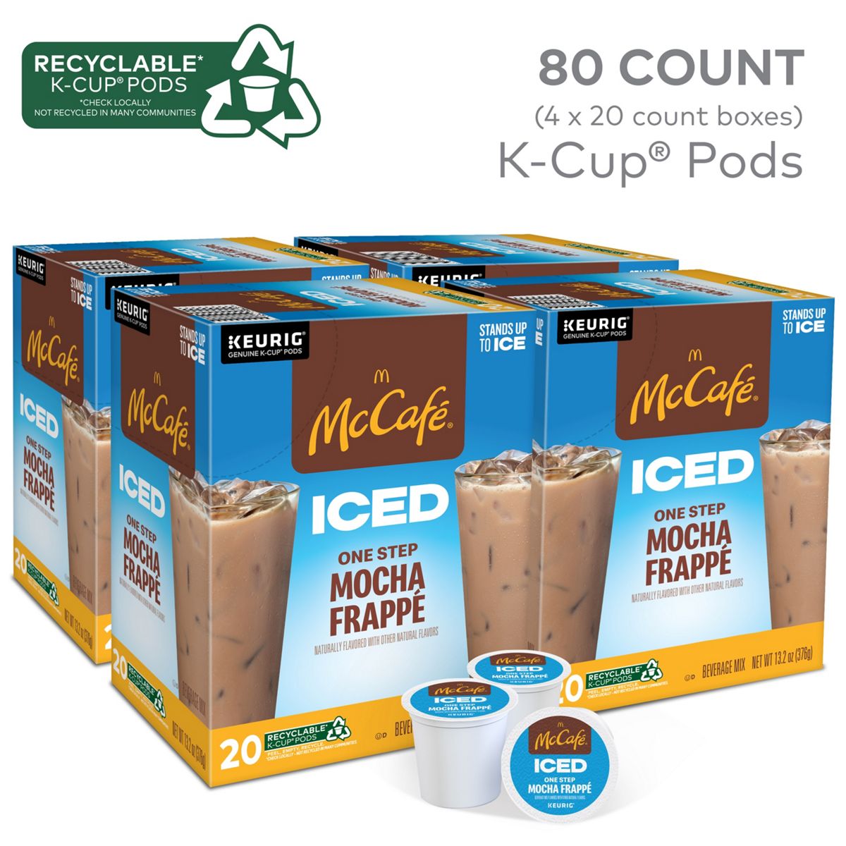 McCafe ICED Mocha Frappe K-Cup Pods
