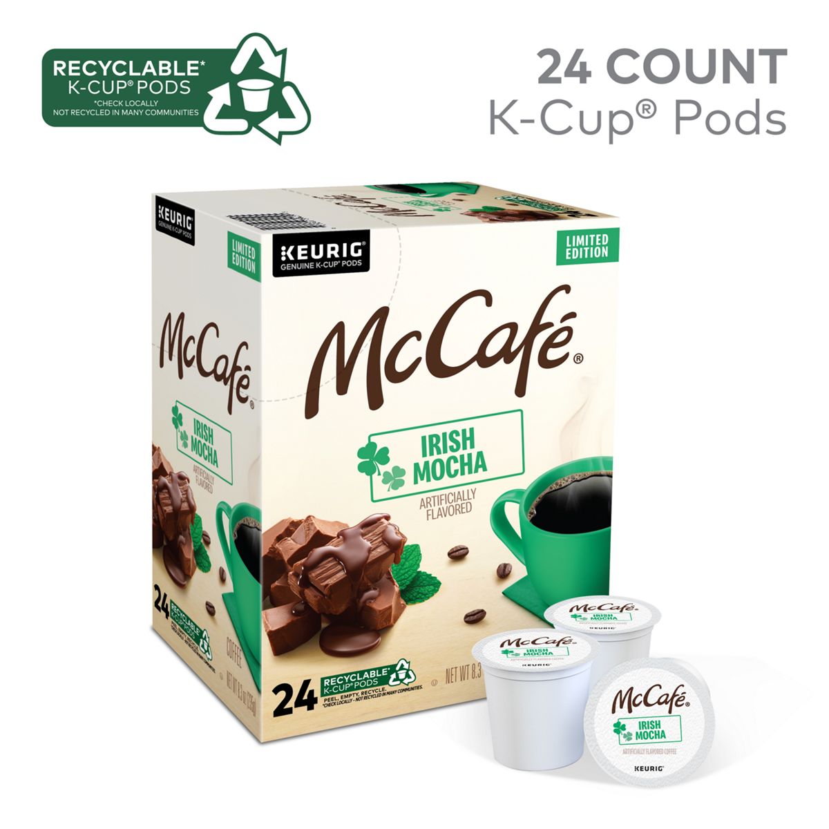 McCafe Irish Mocha K-Cup Pods