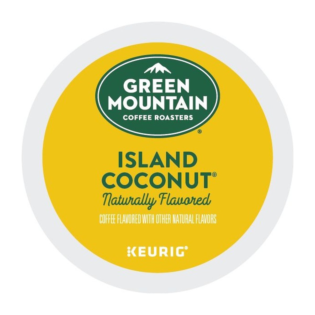 Green Mountain Coffee Roasters Island Coconut Coffee K-Cup Pods