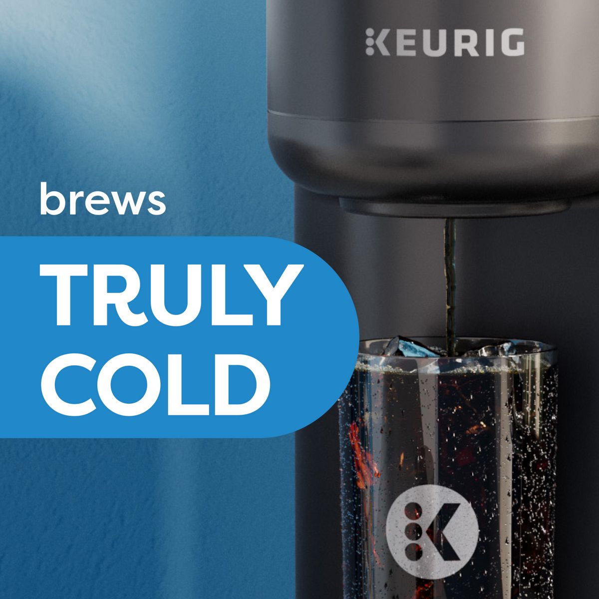 K-Brew + Chill Coffee Maker Makes Cold Iced Coffee
