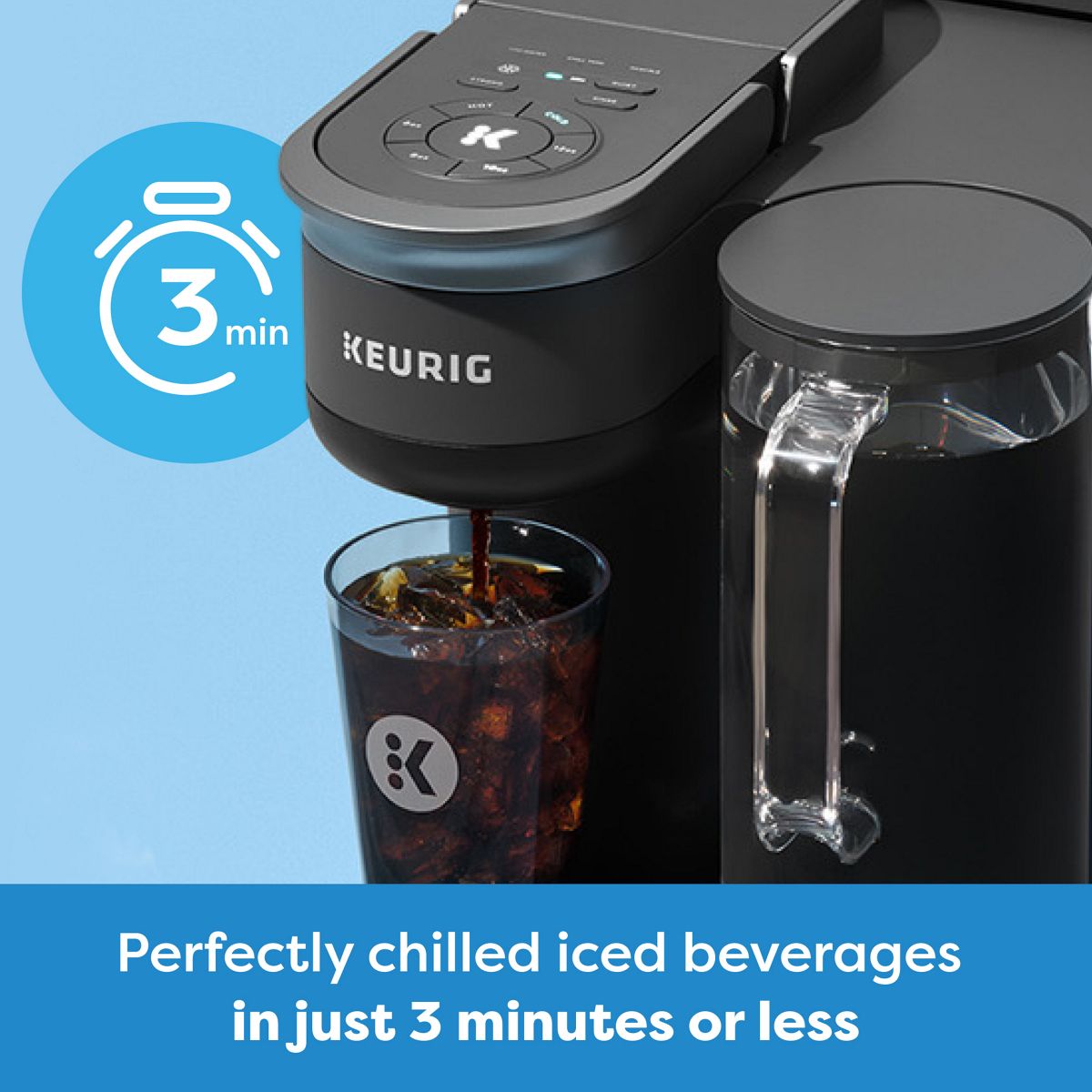 K-Brew + Chill Coffee Maker Makes Cold Iced Coffee