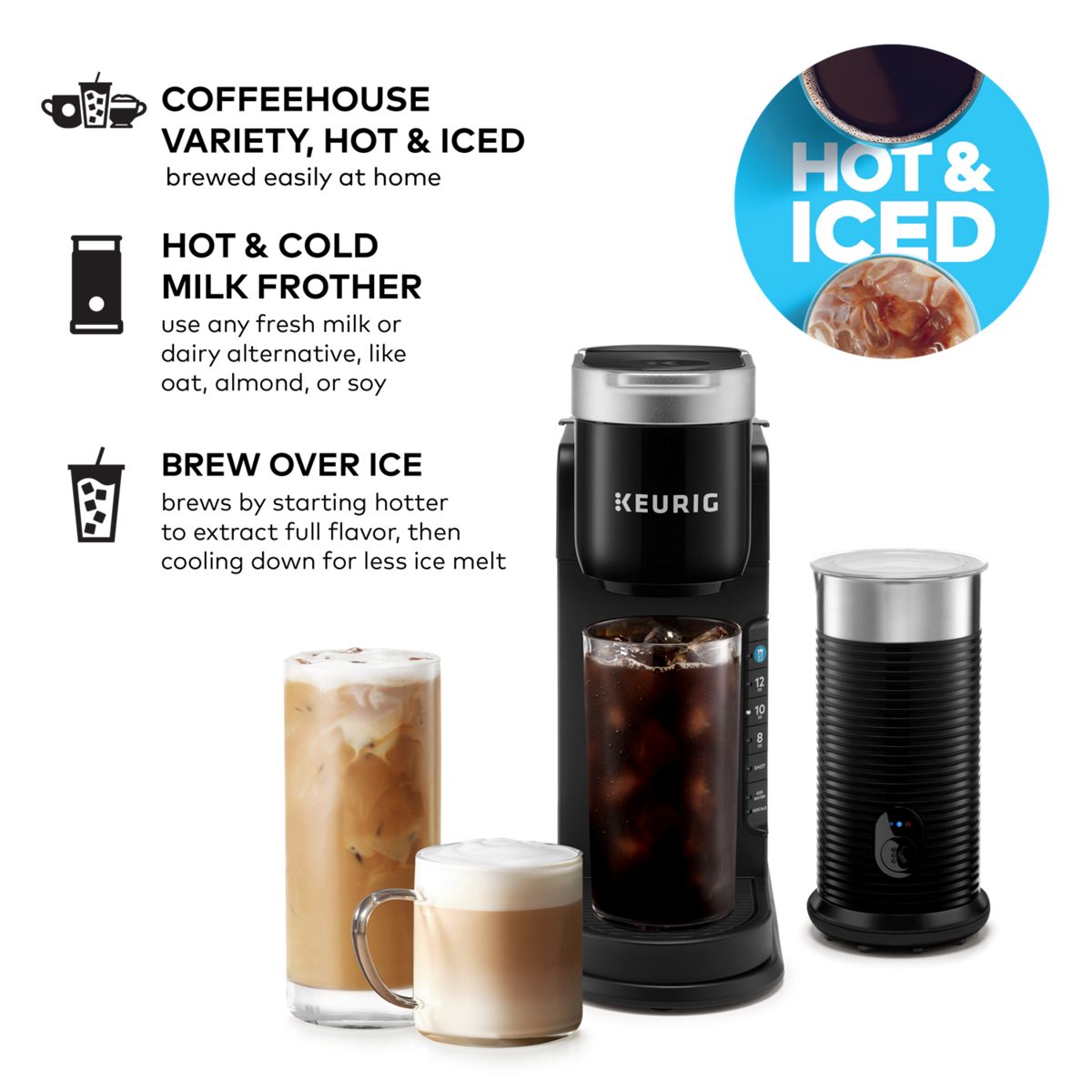 Keurig K-Cafe Barista Bar Single Serve Coffee Maker and Frother