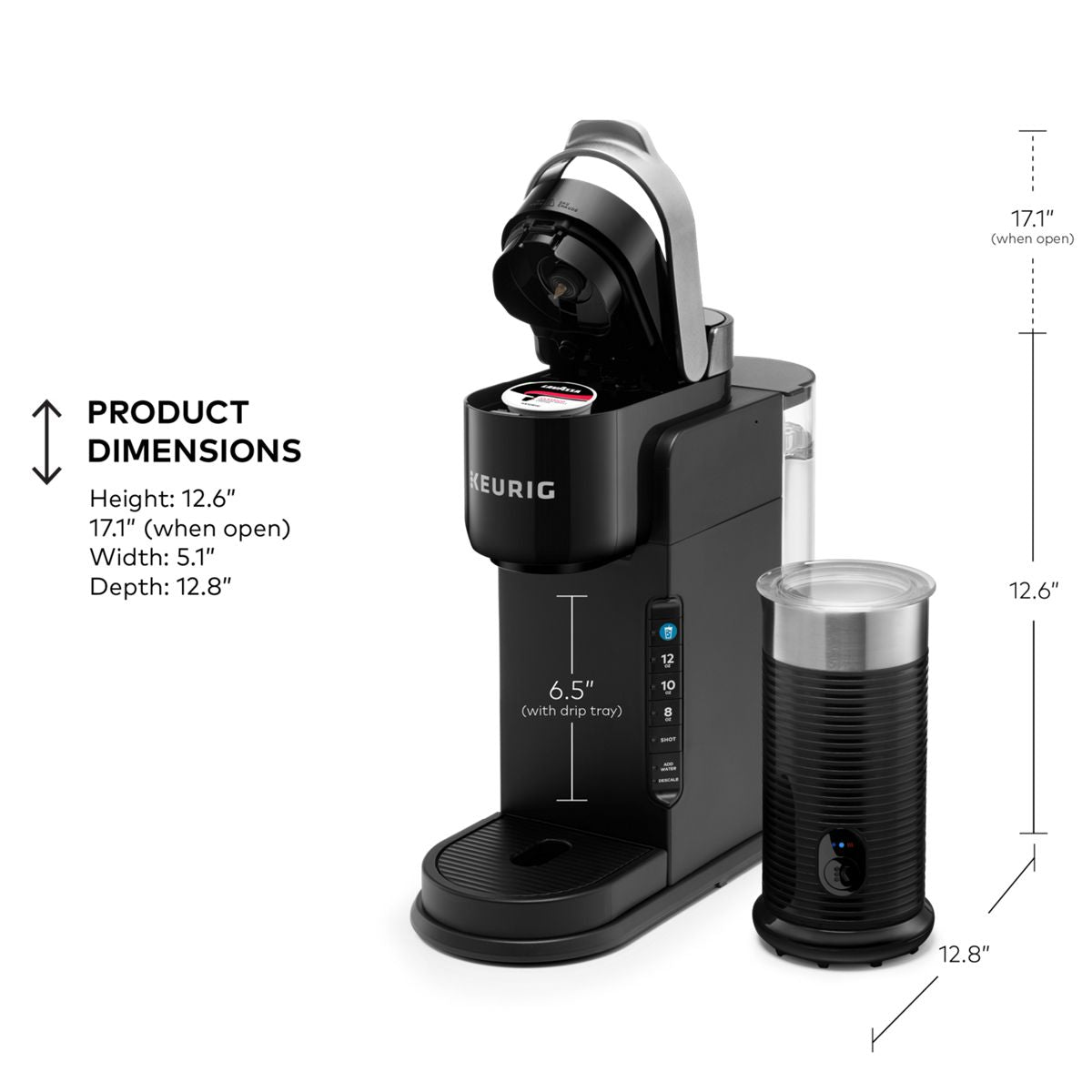 Keurig K-Cafe Barista Bar Single Serve Coffee Maker and Frother