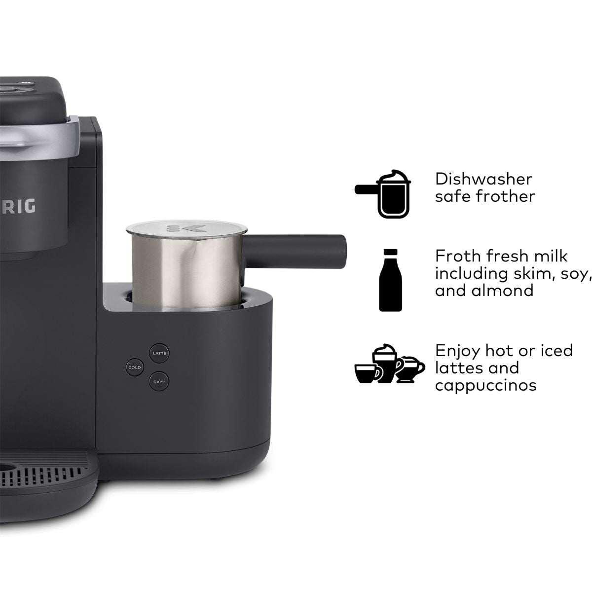 K-Cafe Single Serve Coffee Latte & Cappuccino Maker