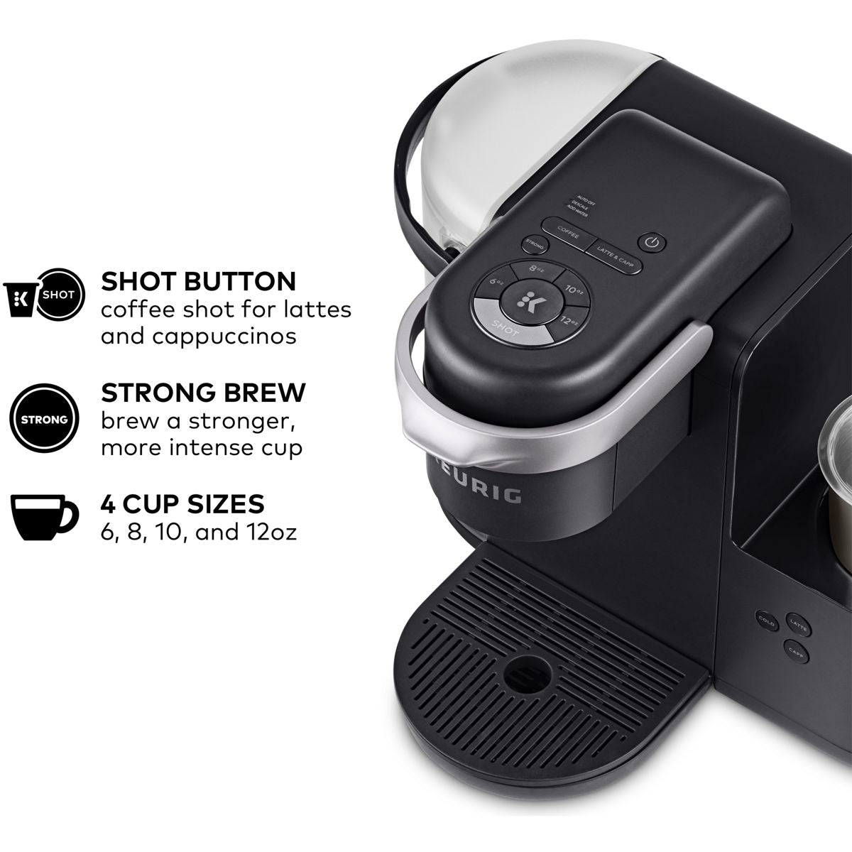 K-Cafe Single Serve Coffee Latte & Cappuccino Maker