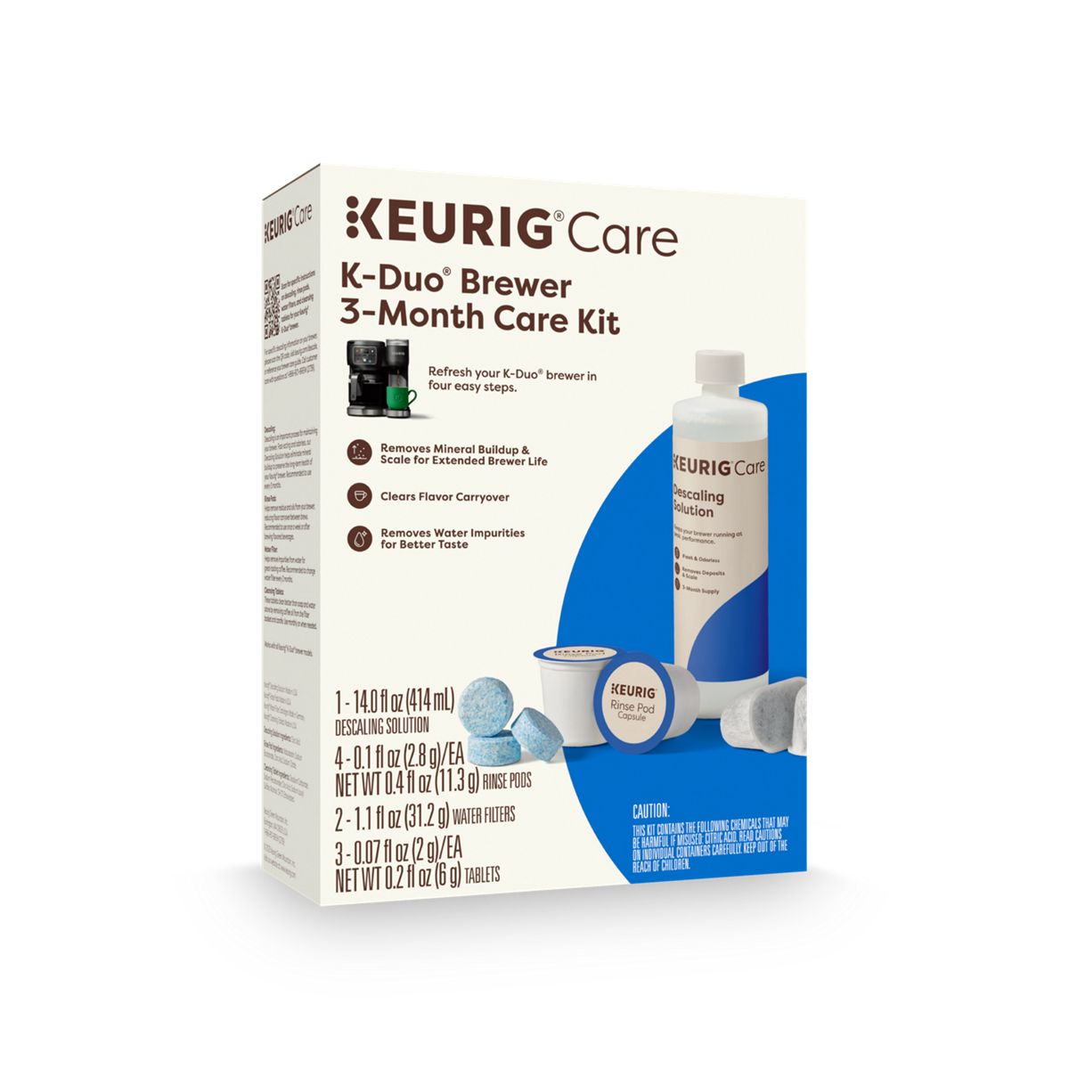 K-Duo Brewer 3 Month Care Kit