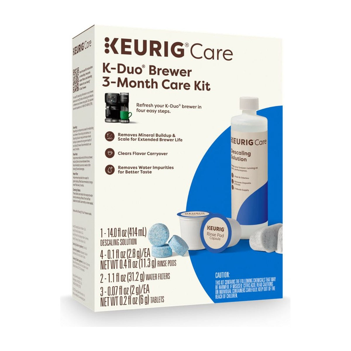 K-Duo Brewer 3 Month Care Kit
