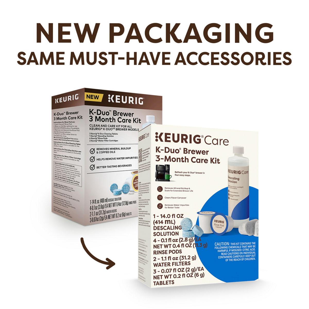 K-Duo Brewer 3 Month Care Kit