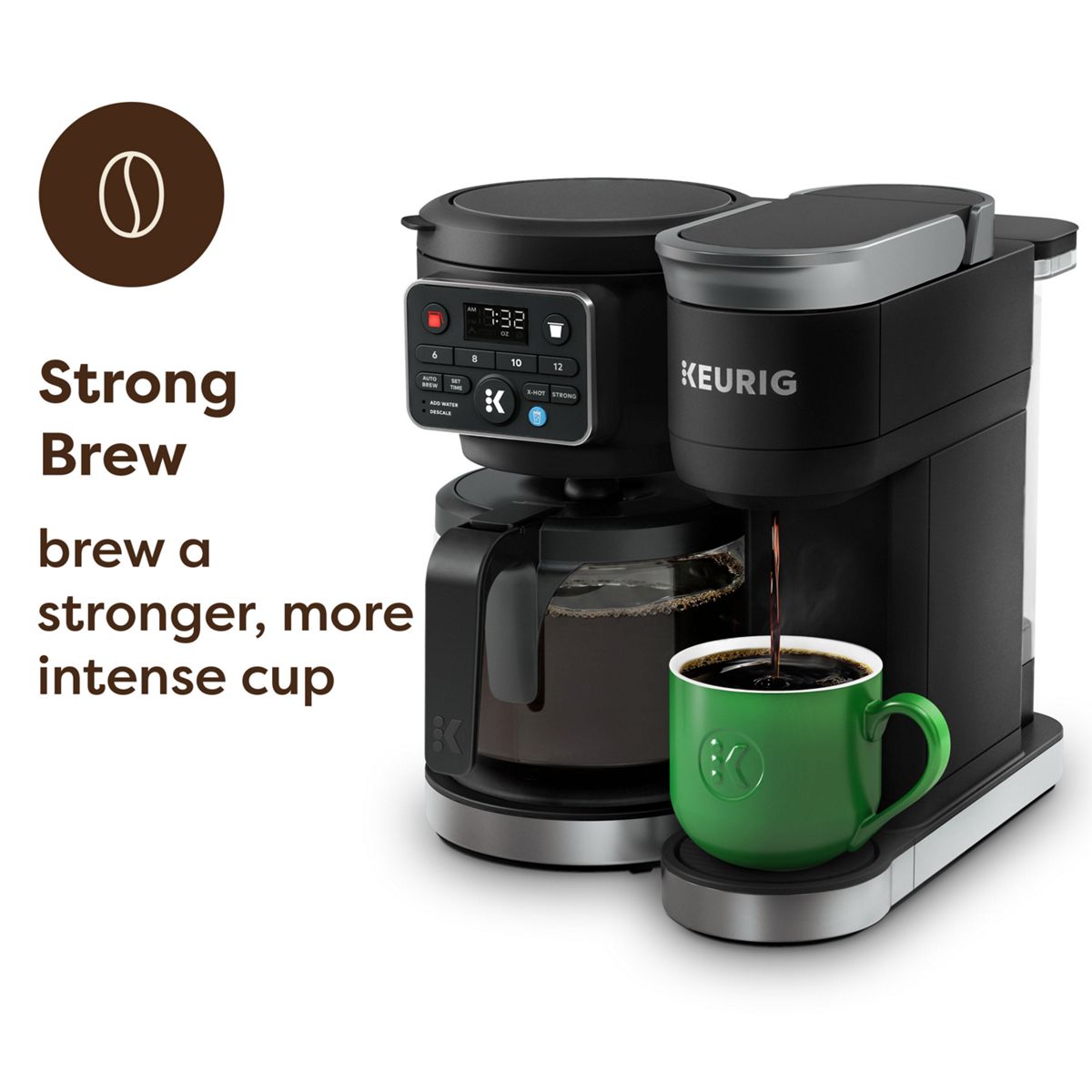 K-Duo Hot & Iced Single Serve & Carafe Coffee Maker (Gen 2)