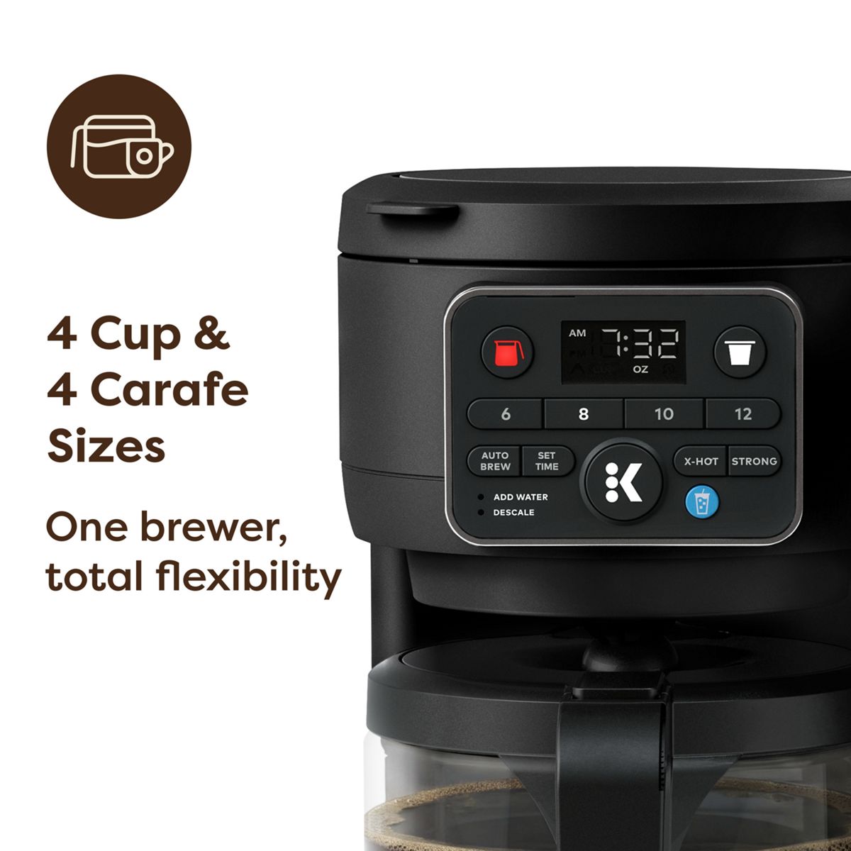 K-Duo Hot & Iced Single Serve & Carafe Coffee Maker (Gen 2)