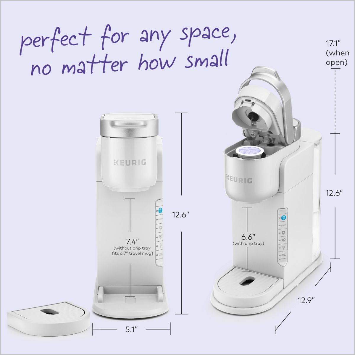 Florence by Mills Coffee x Keurig K-Iced Single Serve Coffee Maker