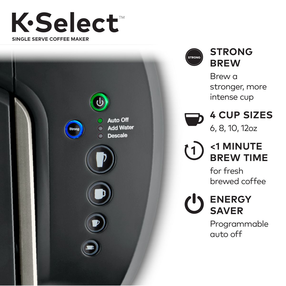 Keurig K-Select Coffee Maker (Graphite)
