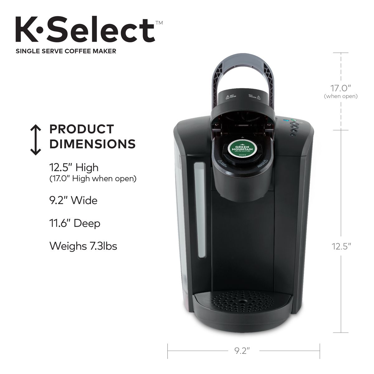 Keurig K-Select Coffee Maker (Graphite)