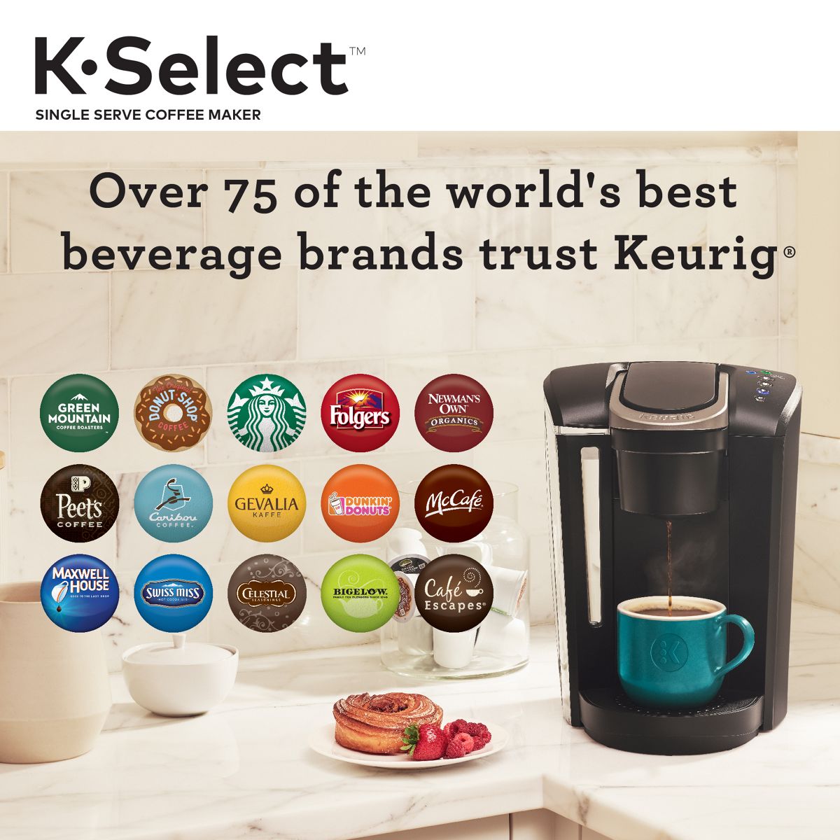 Keurig K-Select Coffee Maker (Graphite)