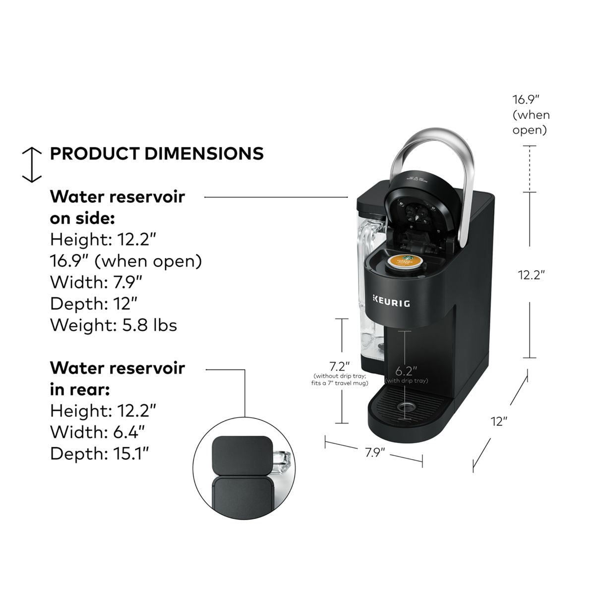 K-Supreme SMART Single Serve Coffee Maker