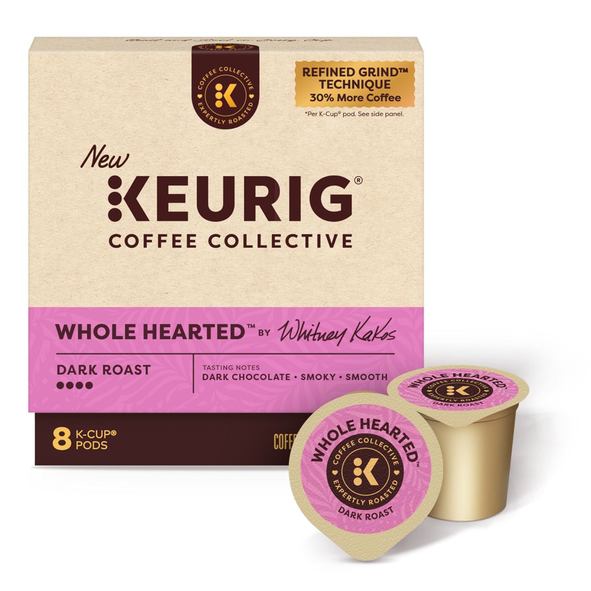 Keurig Coffee Collective Whole Hearted K-Cup Pods
