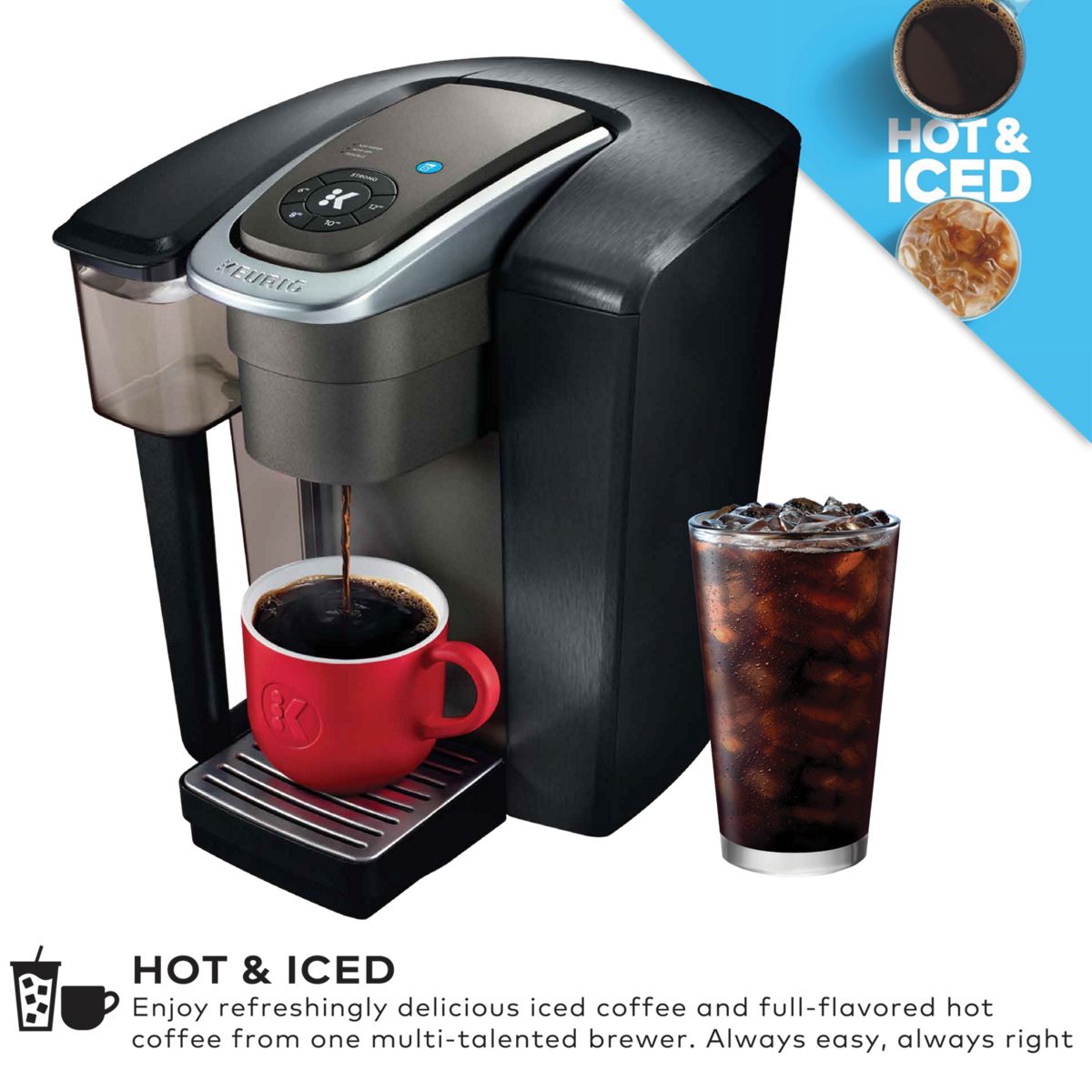 K-1550 Large Reservoir Coffee Maker - Home or Business Use