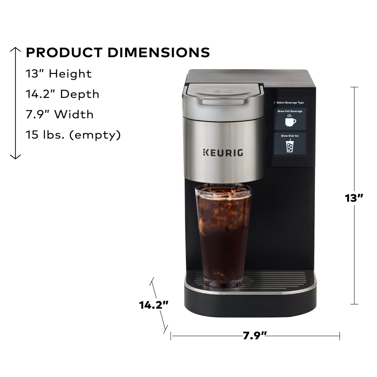 K-2550 Medium Business Coffee Maker - Plumbed