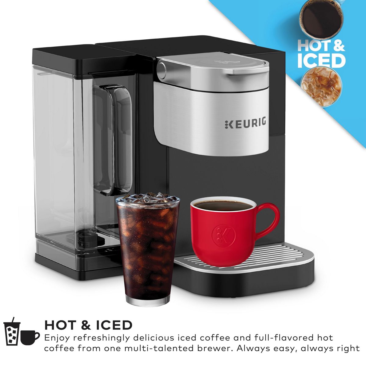 Keurig K-2550 Medium Business Coffee Maker - Pour Over Water Reservoir