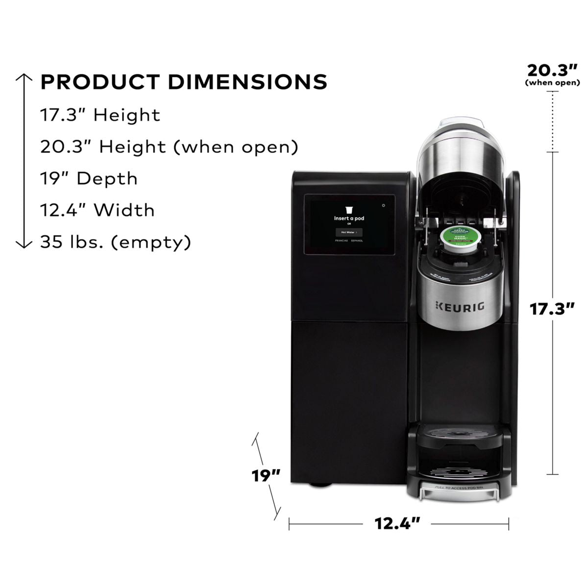 K-3550 Large Business Coffee Maker