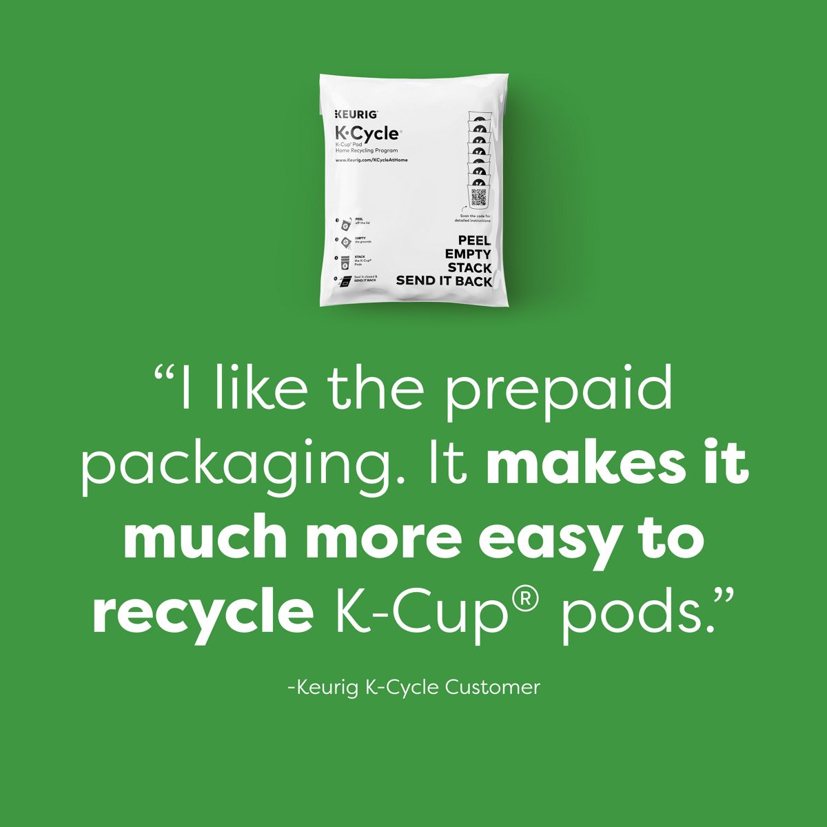 K-Cycle At Home Recycling Bag