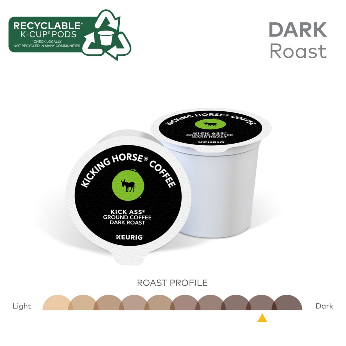Kicking Horse Coffee Kick Ass K-Cup Pods