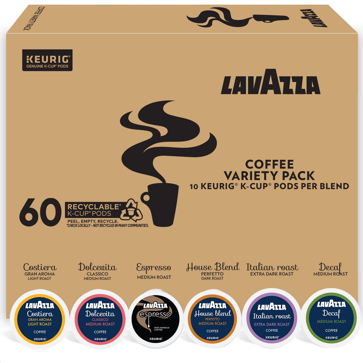Lavazza LavAzza Variety Pack K-Cup Pods