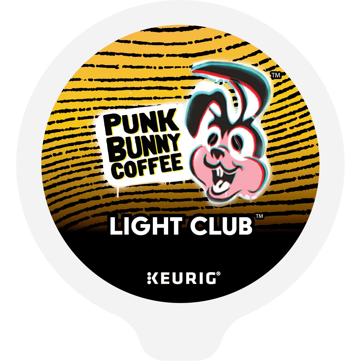 Punk Bunny Coffee Light Club Coffee K-Cup Pods