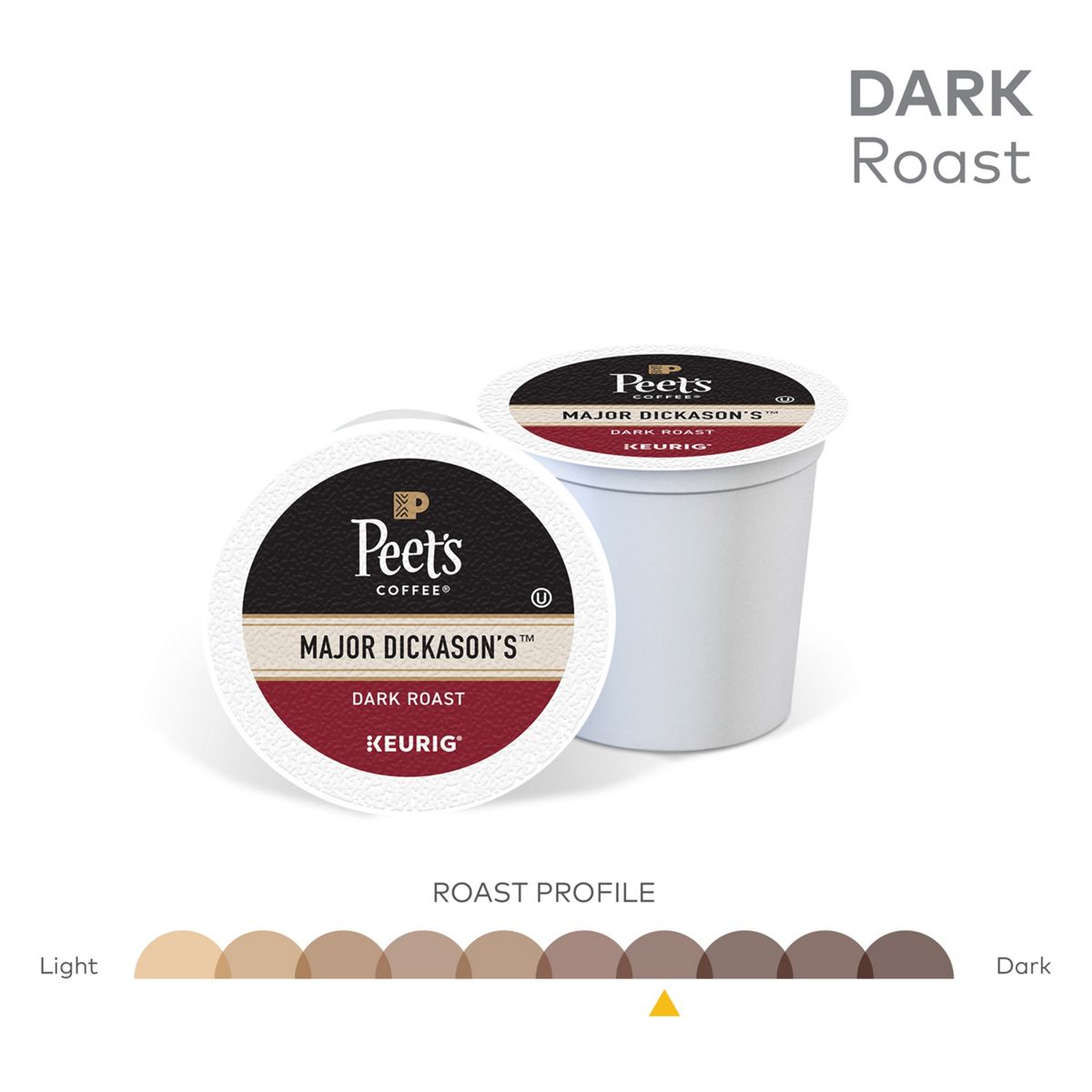 Peet's Coffee Major Dickason's Blend Coffee K-Cup Pods