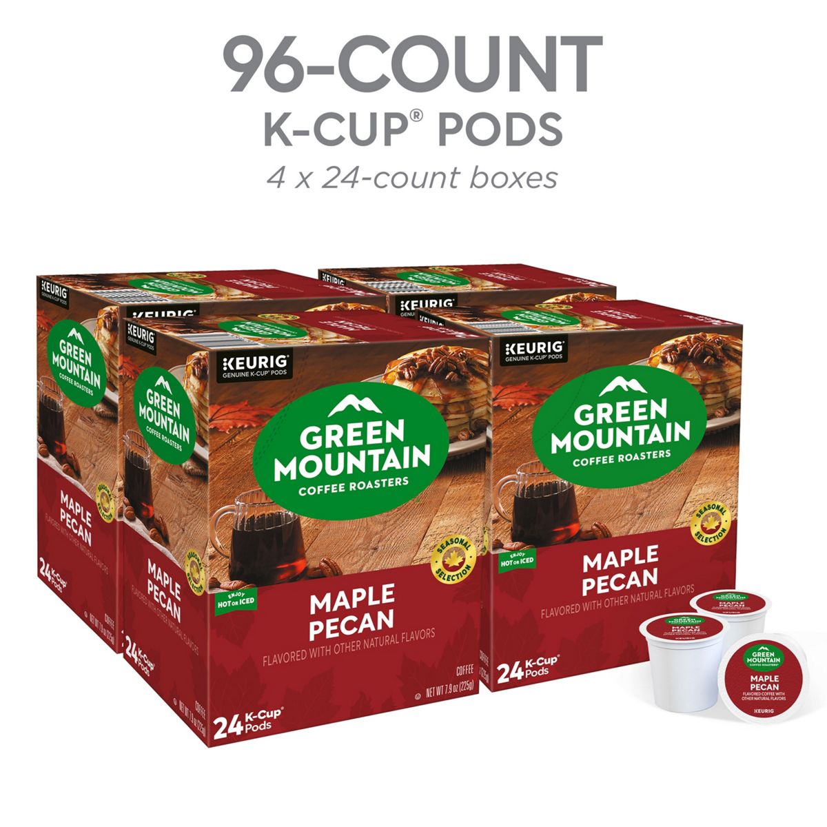 Green Mountain Coffee Roasters Maple Pecan Coffee K-Cup Pods