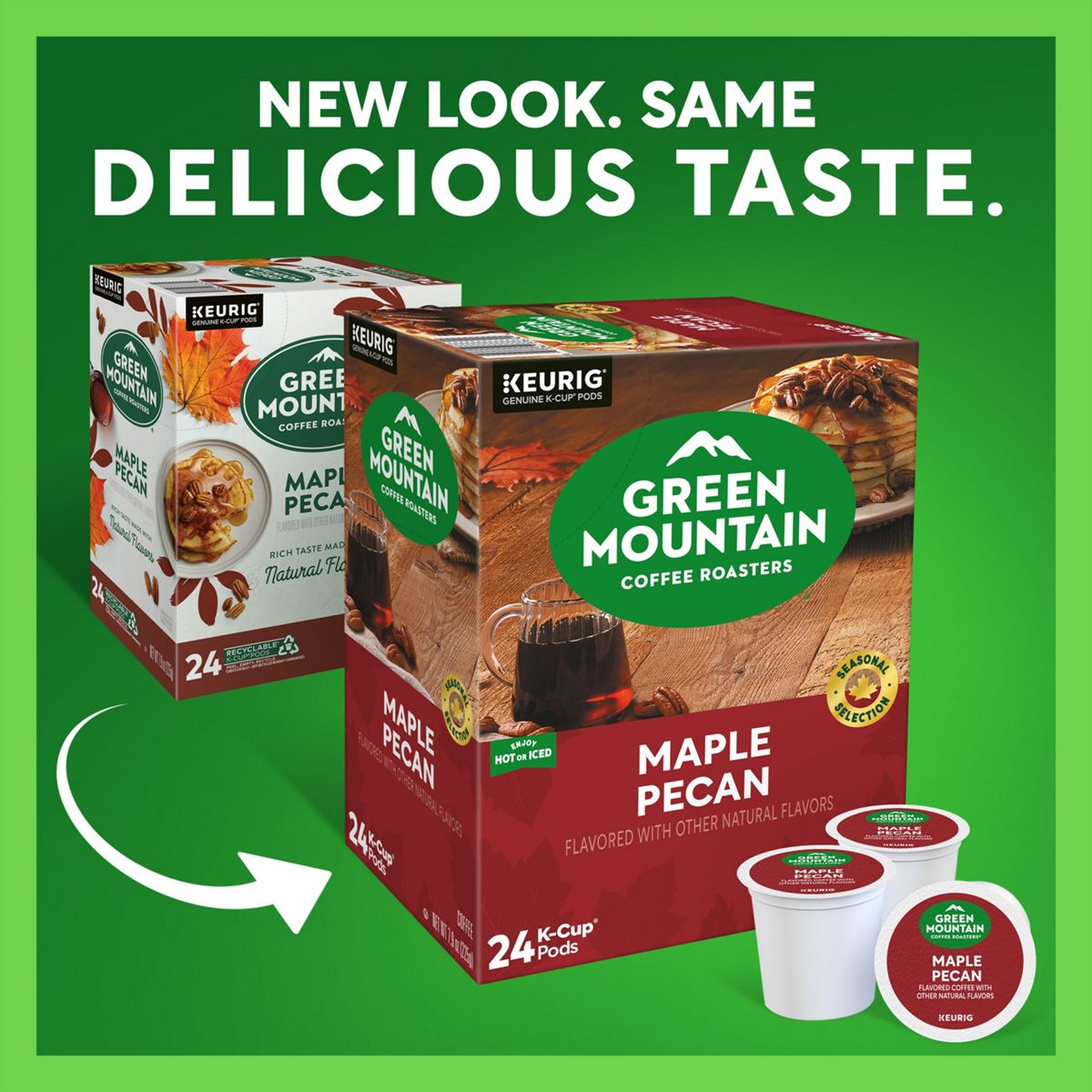 Green Mountain Coffee Roasters Maple Pecan Coffee K-Cup Pods