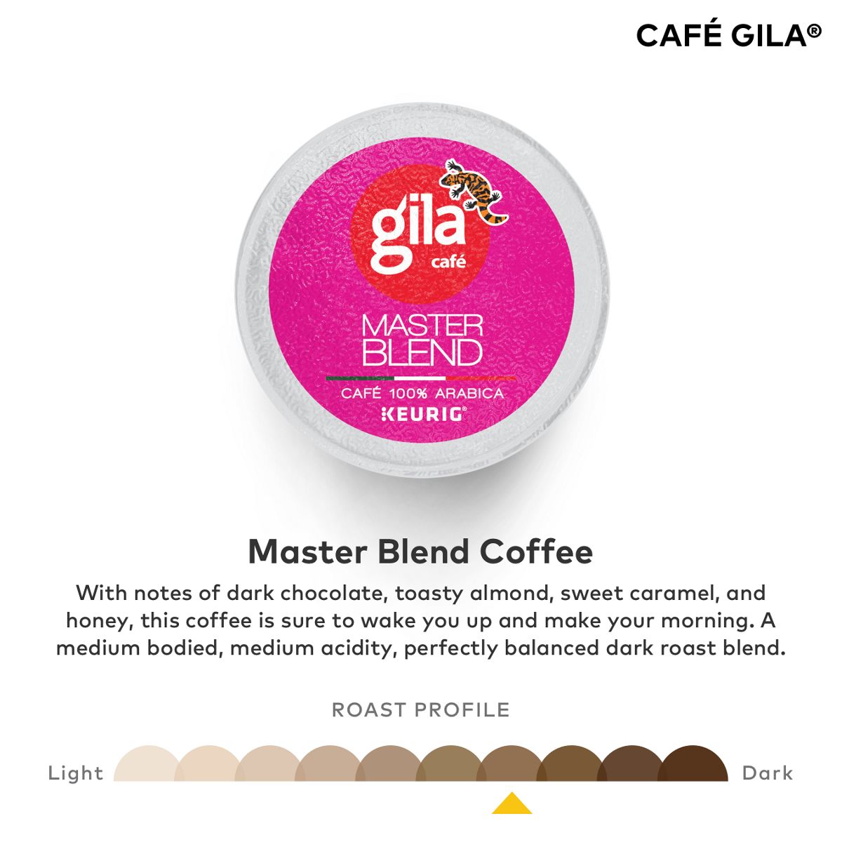 Cafe Gila Master Blend Coffee K-Cup Pods