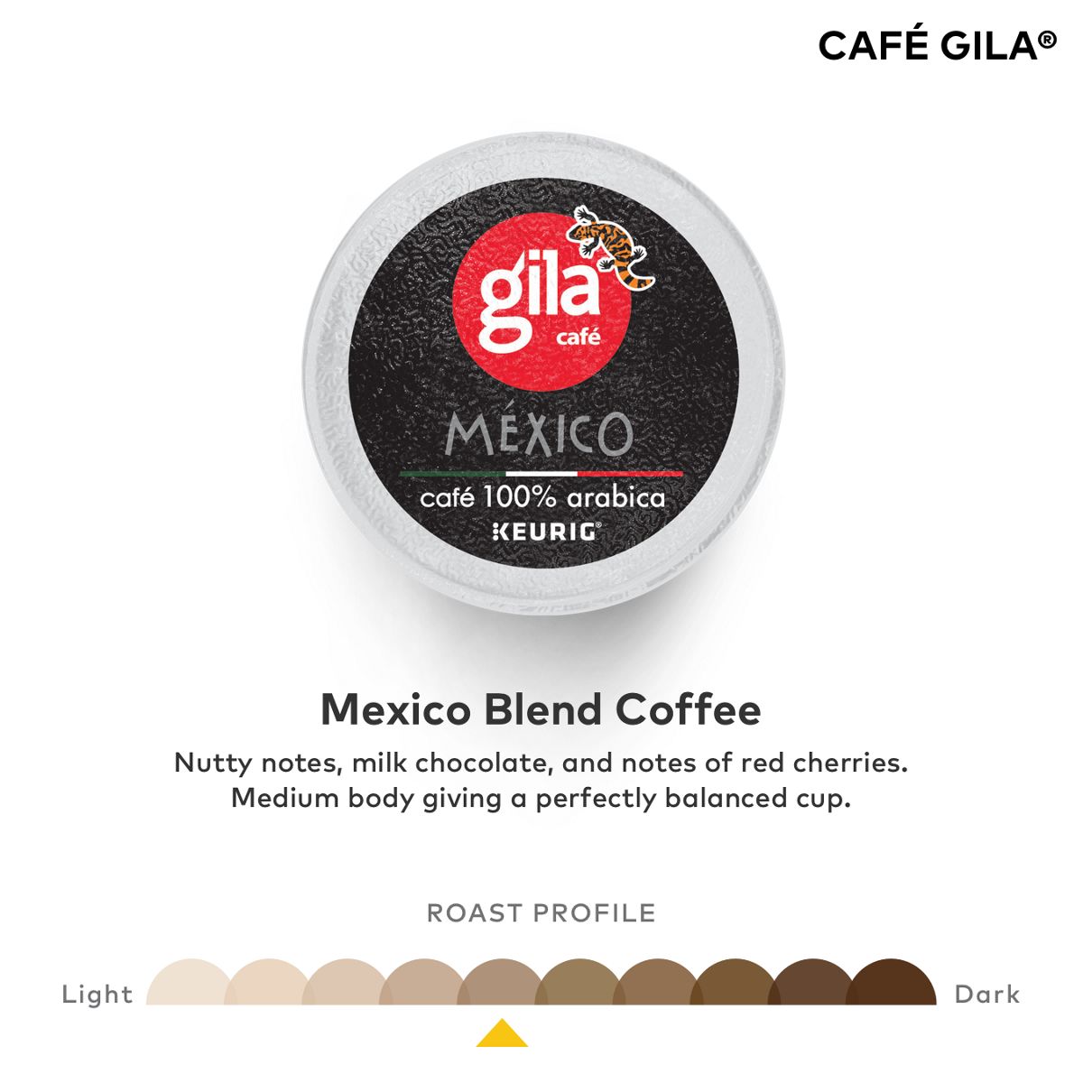 Cafe Gila Mexico Coffee K-Cup Pods