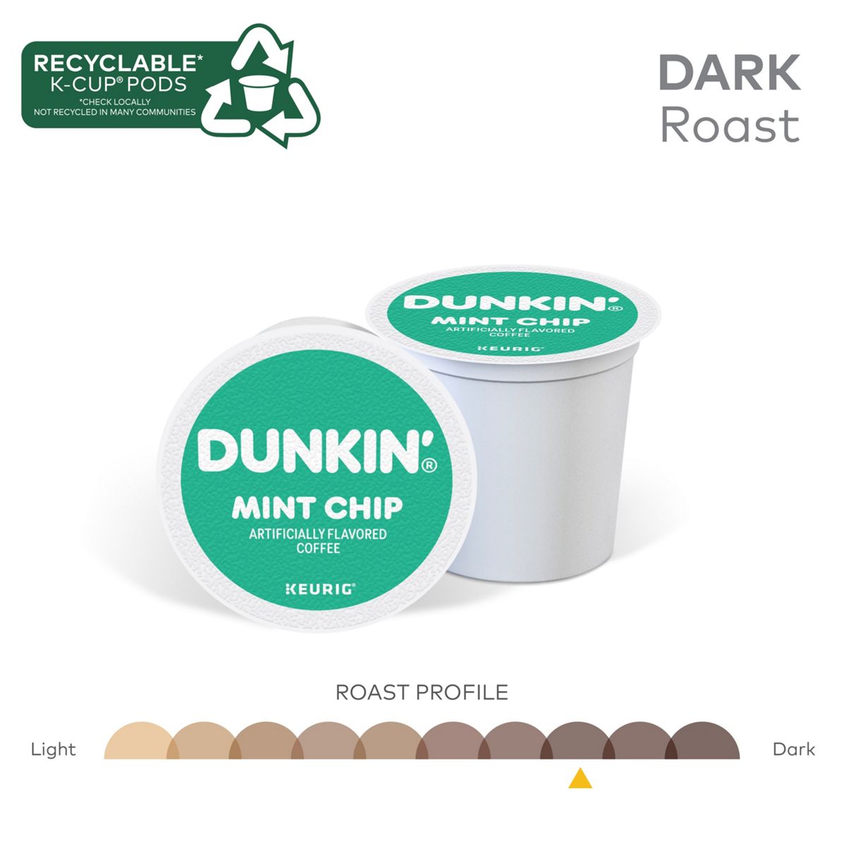 Dunkin' Mint Chip K-Cup Pods