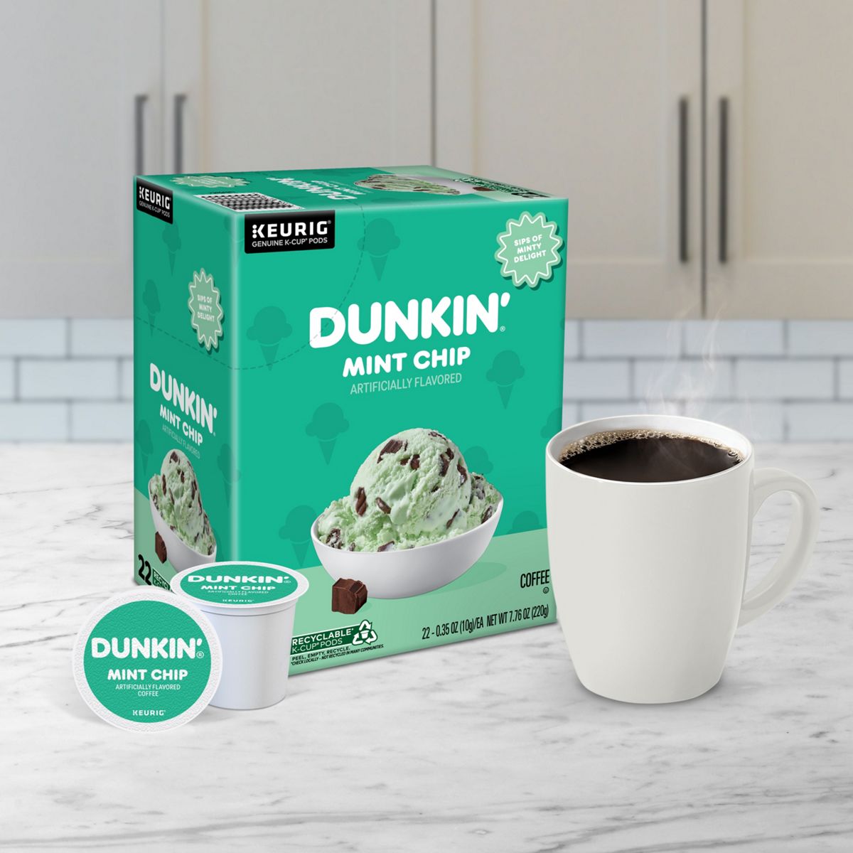 Dunkin' Mint Chip K-Cup Pods