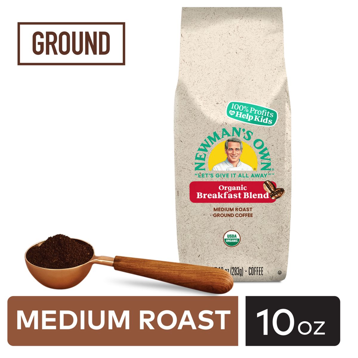 Newman's Own Organic Breakfast Blend Coffee