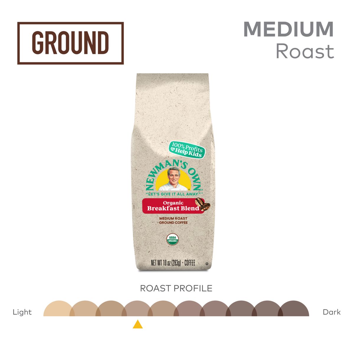 Newman's Own Organic Breakfast Blend Coffee