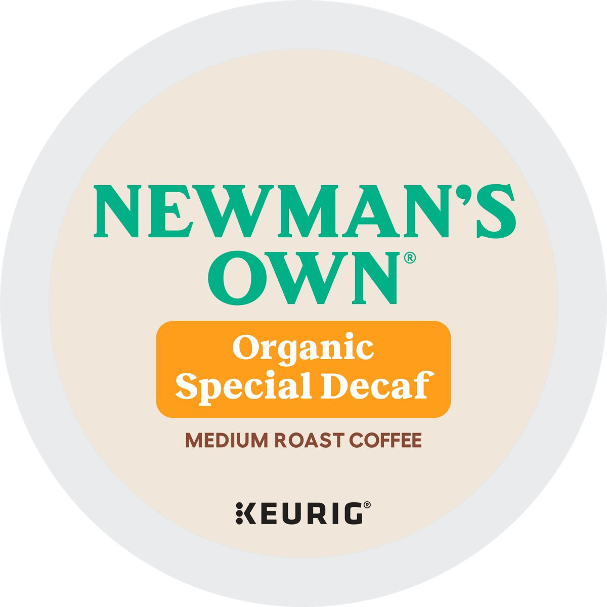 Newman's Own Organic Special Decaf Coffee K-Cup Pods