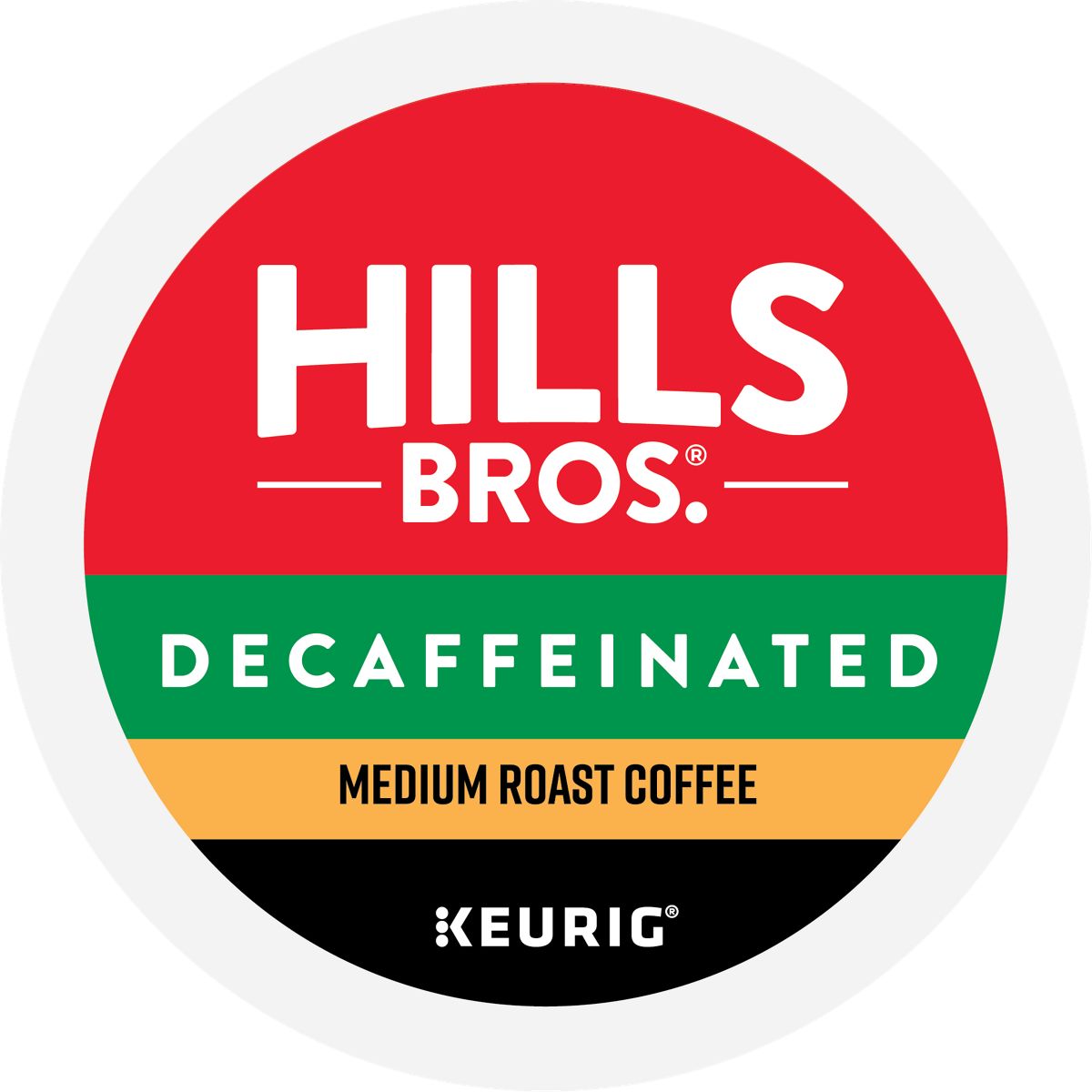 Hills Bros. Decaf Coffee K-Cup Pods