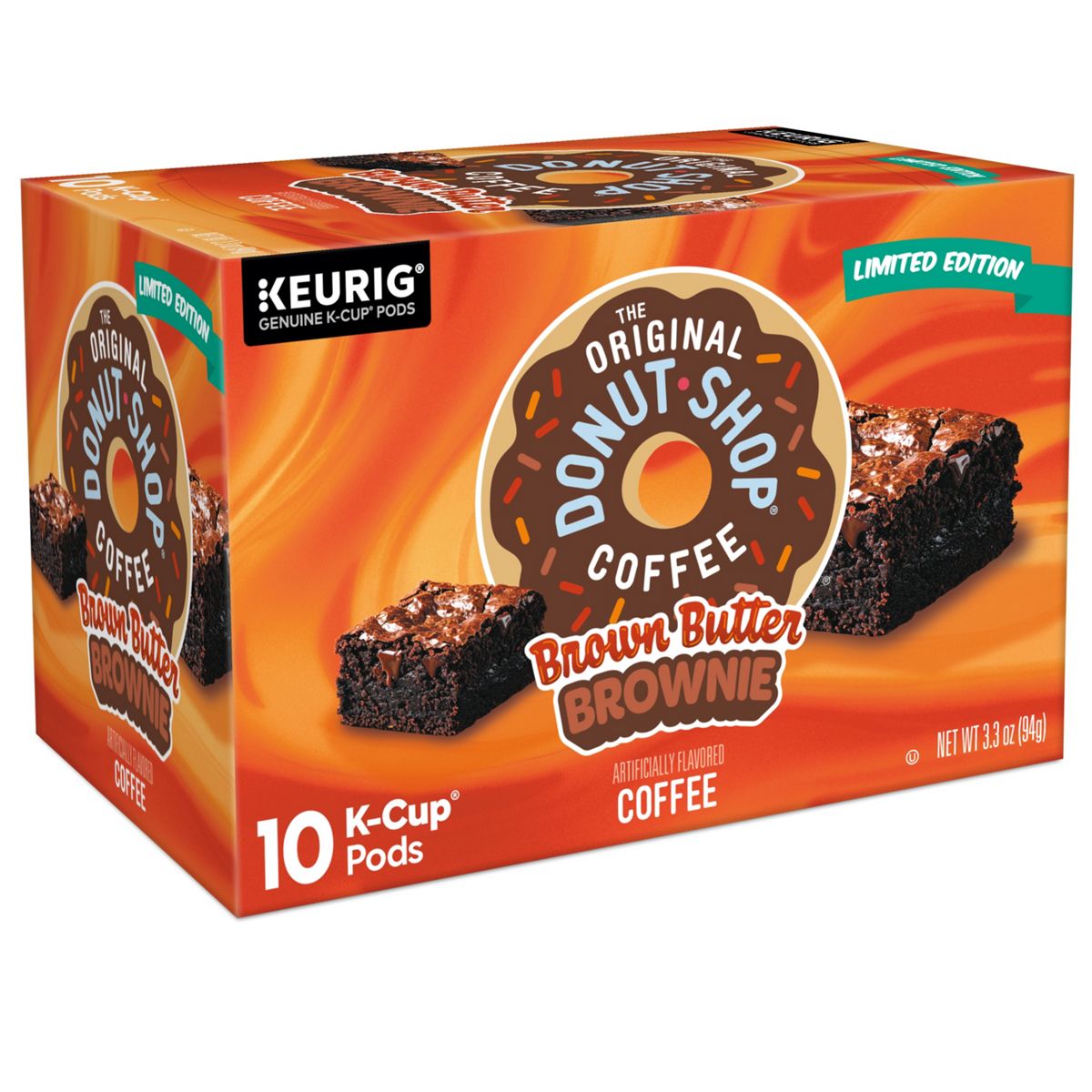 The Original Donut Shop Brown Butter Brownie Coffee K-Cup Pods