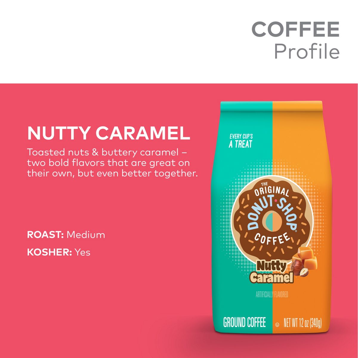 The Original Donut Shop Nutty Caramel Coffee